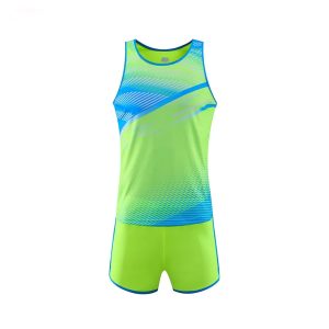 New Arrival High End Quality Logo Printed Running Track Uniform