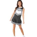 Oem Adult Custom Printed Team Competition Rhinestones Cheerleading Uniforms