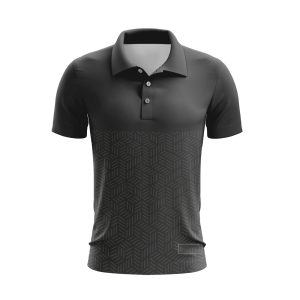 Wholesale Custom Polo High Quality Embroidered Logo Knit Fabric Plus Size Golf Polo T Shirt For Men